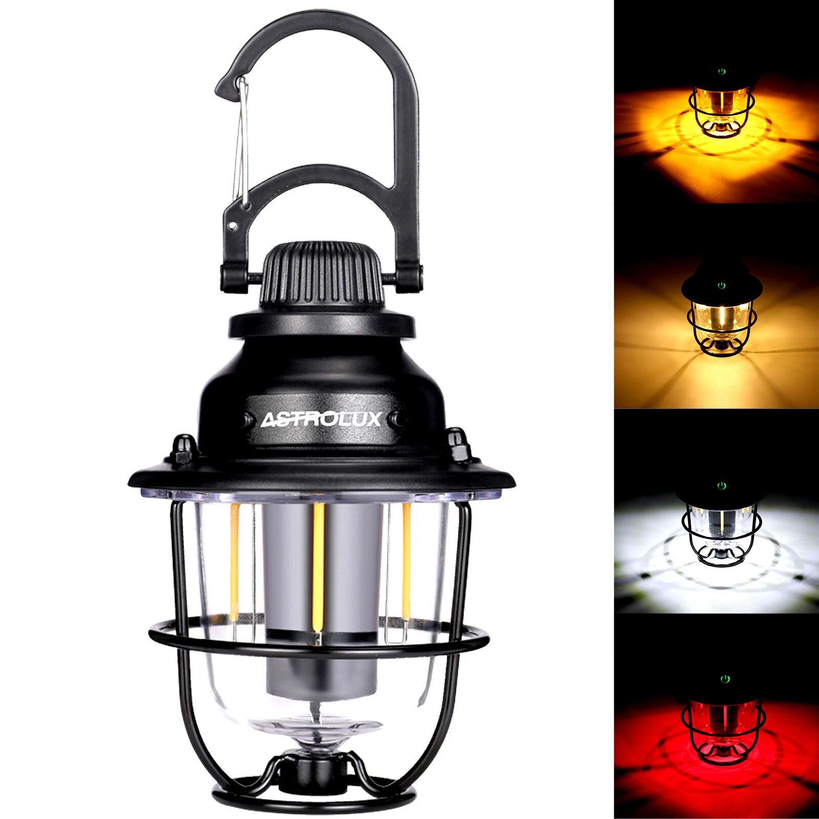 (image for) Astrolux&reg; CL01 1800-6500K Stepless Dimming Camping Light Tripod Available USB-C Rechargeable 30h Max Runtime Outdoor LED Tent Light Multifunction Ambient Lamp Atmosphere Light